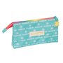 Trousse Fourre-Tout Double Rainbow High Paradise Turquoise 22 x 12 x 3 cm