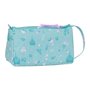 Trousse Scolaire avec Accessoires Frozen Hello spring Bleu clair 20 x 11 x 8.5 cm (32 Pièces)