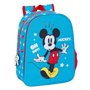 Cartable Mickey Mouse Clubhouse Fantastic Bleu Rouge 26 x 34 x 11 cm