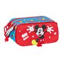 Trousse Fourre-Tout Double Mickey Mouse Clubhouse Fantastic Bleu Rouge 21