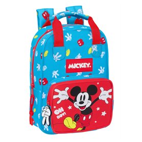 Cartable Mickey Mouse Clubhouse Fantastic Bleu Rouge 20 x 28 x 8 cm