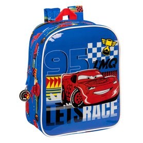 Sac à dos enfant Cars Race ready Bleu 22 x 27 x 10 cm