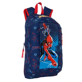 Sac à dos Spider-Man Neon Mini Blue marine 22 x 39 x 10 cm