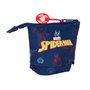 Trousse Gobelet Spider-Man Neon Blue marine 8 x 19 x 6 cm