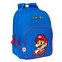 Cartable Super Mario Play Bleu Rouge 32 x 42 x 15 cm