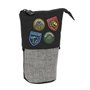 Trousse Gobelet Harry Potter House of champions Noir Gris 8 x 19 x 6 cm