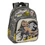 Cartable Jurassic World Warning Gris 27 x 33 x 10 cm