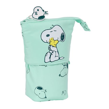 Trousse Gobelet Snoopy Groovy Vert 8 x 19 x 6 cm