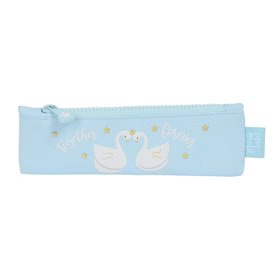 Trousse d'écolier Glow Lab Cisnes Bleu 20 x 6 x 1 cm