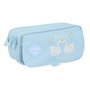 Trousse Fourre-Tout Triple Glow Lab Cisnes Bleu clair 21