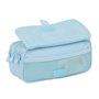 Trousse Fourre-Tout Triple Glow Lab Cisnes Bleu clair 21,5 x 10 x 8 cm