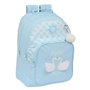 Cartable Glow Lab Cisnes Bleu 32 x 42 x 15 cm