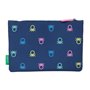 Trousse d'écolier Benetton Cool Blue marine 23 x 16 x 3 cm