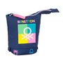 Trousse Gobelet Benetton Cool Blue marine 8 x 19 x 6 cm