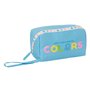 Trousse d'écolier Benetton Spring Bleu ciel 22 x 10 x 10 cm