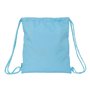 Sac à dos serré par des ficelles Benetton Spring Bleu ciel 35 x 40 x 1 cm