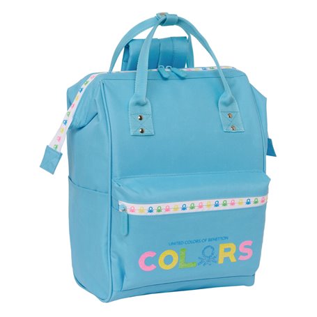 Sacoche pour Portable Benetton Spring Bleu ciel 27 x 40 x 19 cm