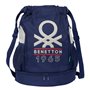 Sac à dos enfant Benetton Varsity Gris Blue marine 35 x 40 x 1 cm