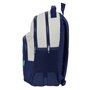 Cartable Benetton Varsity Gris Blue marine 32 x 42 x 15 cm