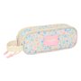 Trousse Fourre-Tout Double BlackFit8 Blossom Multicouleur 21 x 8 x 6 cm