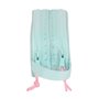 Trousse Fourre-Tout Double BlackFit8 Enjoy Vert 21 x 8 x 6 cm