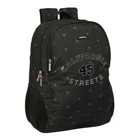 Cartable Safta California Noir 32 x 44 x 16 cm