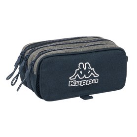 Trousse Fourre-Tout Triple Kappa Dark navy Gris Blue marine 21