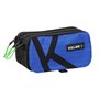 Trousse Fourre-Tout Triple Kelme Royal Bleu Noir 21