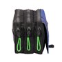 Trousse Fourre-Tout Triple Kelme Royal Bleu Noir 21,5 x 10 x 8 cm