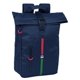 Sacoche pour Portable Benetton Italy Blue marine 28 x 42 x 13 cm