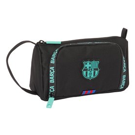 Trousse Scolaire avec Accessoires F.C. Barcelona Noir 20 x 11 x 8.5 cm (32 Pièces)