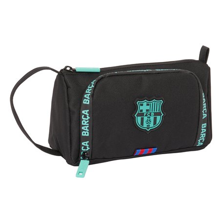 Trousse Scolaire avec Accessoires F.C. Barcelona Noir 20 x 11 x 8.5 cm (32 Pièces)