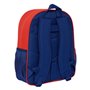 Cartable Atlético Madrid Bleu Rouge 32 X 38 X 12 cm