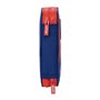 Plumier double Atlético Madrid Bleu Rouge 12.5 x 19.5 x 4 cm (28 Pièces)