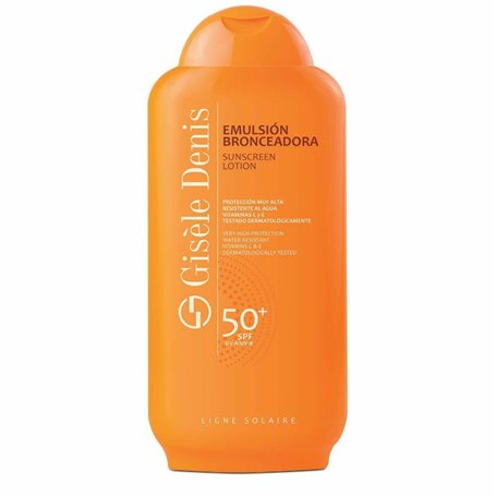 Protecteur Solaire Emulsión Bronceadora Gisele Denis Spf 50+ (400 ml)