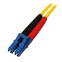 StarTech.com Câble Réseau Fibre Optique LC vers LC Mâle / Mâle - Duplex Monomode 9/125 LSZH - Jaune 4 m