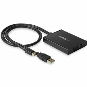 StarTech.com Adaptateur Mini DisplayPort vers DVI Dual Link - Adaptateur Convertisseur Vidéo d'Écran Actif Mini DisplayPort vers