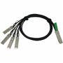 Câble Réseau Rigide UTP 6ème Catégorie CISCO QSFP-4SFP10G-CU3M=