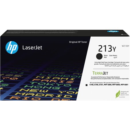 Toner original HP LaserJet 213Y Noir