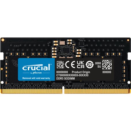 Mémoire RAM Crucial CT8G56C46S5 8 GB DDR5 SDRAM DDR5