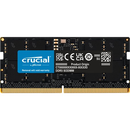 Mémoire RAM Crucial CT24G56C46S5 DDR5 SDRAM DDR5