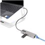 Hub USB-C Startech 10G2A1C25EPD-USB-HUB Gris