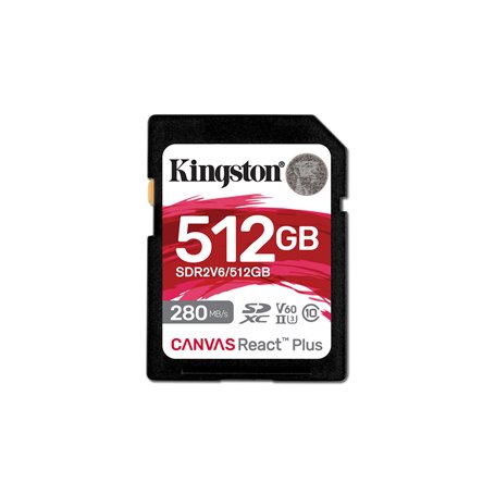 Carte Mémoire SDXC Kingston SDR2V6/512GB 512 GB