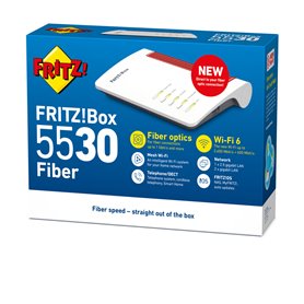 Point d'Accès Fritz! FRITZ BOX 5530 FIBER WRLS Blanc