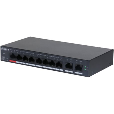 Dahua Technology DH-CS4010-8ET-110 commutateur réseau Géré L2 Fast Ethernet (10/100) Connexion Ethernet