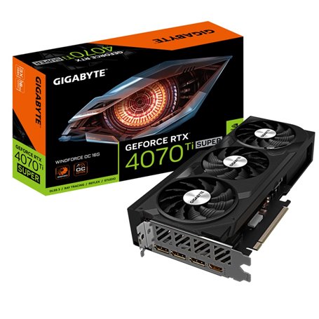 Gigabyte GeForce RTX 4070 Ti SUPER WINDFORCE OC 16G NVIDIA 16 Go GDDR6X