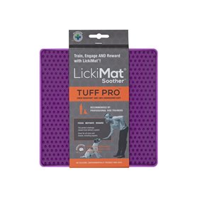 Mangeoire pour chiens Lickimat Violet polypropylène TPR