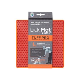 Mangeoire pour chiens Lickimat Orange polypropylène TPR