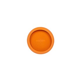 Mangeoire pour chiens Lickimat Orange Caoutchouc Moderne