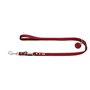 Laisse pour Chien Hunter Rouge 2 m Réglable Cuir